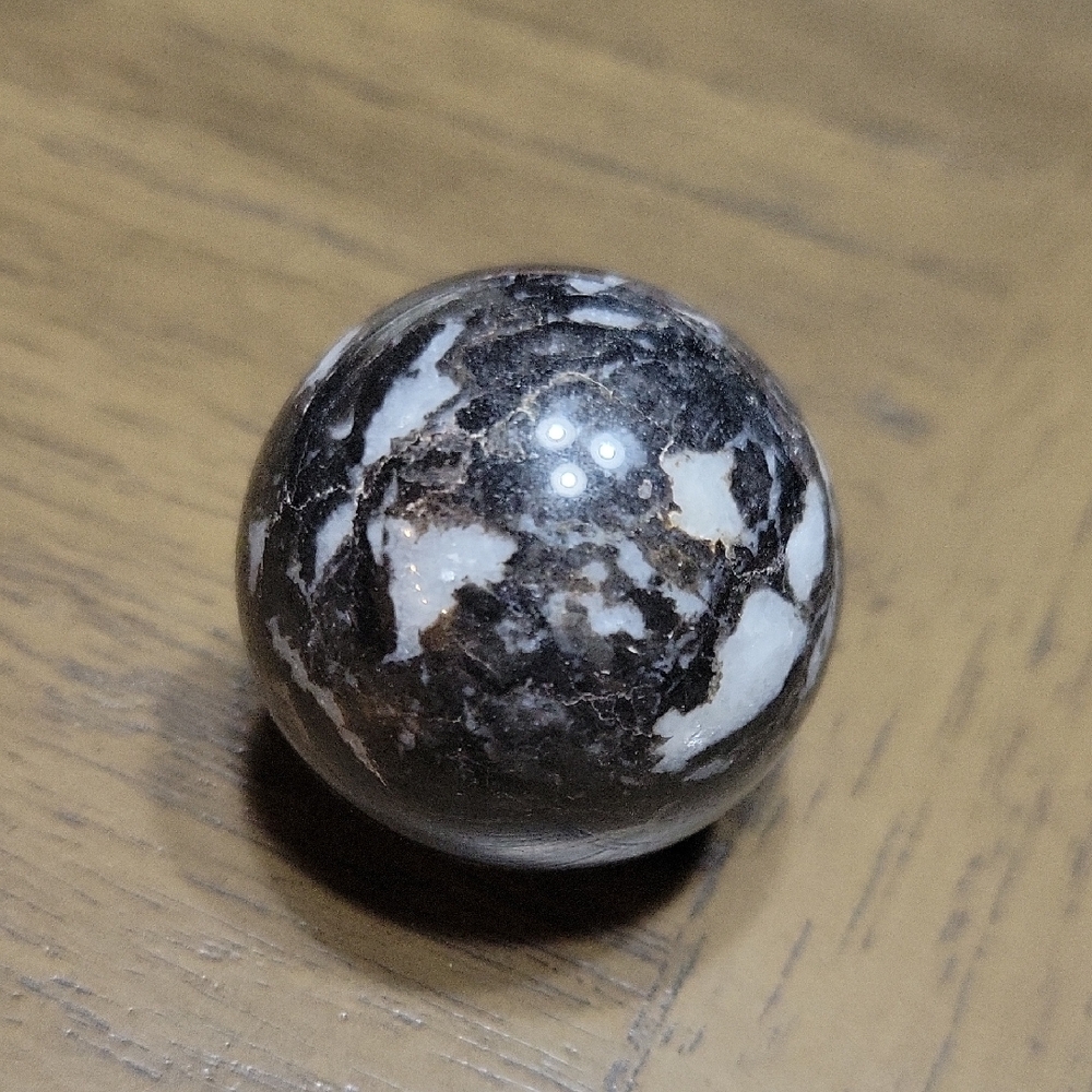Zebra Jasper Crystal Sphere